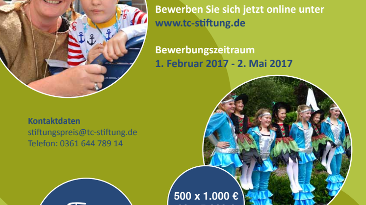 Flyer zum 5. Town & Country Stiftungspreis