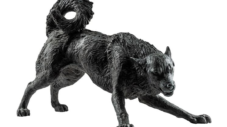 Bilde av skulpturen «Sint hund»