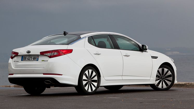 Kia Optima lanseras i mars