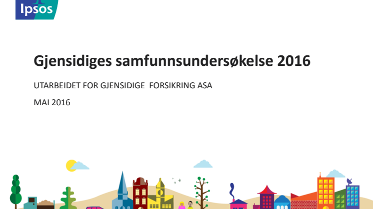 Gjensidiges samfunnsundersøkelse 2016