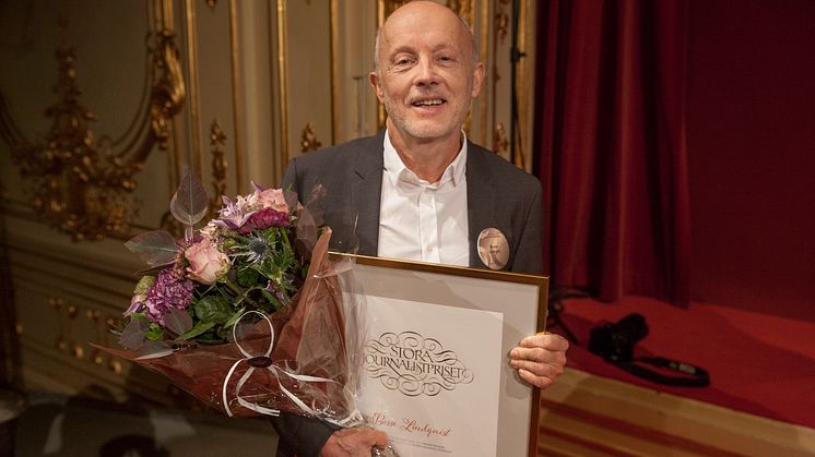 Bosse Lindquist, vinnare av Årets Avslöjande 2016