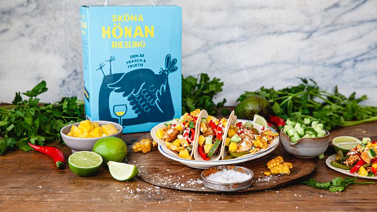 Sköna Hönan - en nykläckt nyhet som passar utmärkt till Kycklingfajitas!