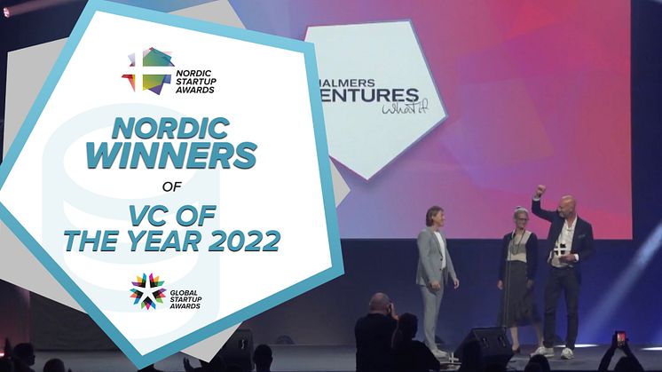 Chalmers Ventures Nordic Startup Awards Best VC