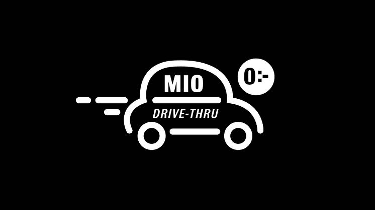 Mio lanserar drive thru för 0 kr