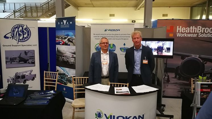 Easyjet Winter Readiness Conference 2019, Vilokan booth (with personal)