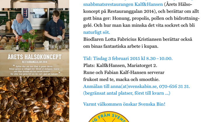 Boosta med binas nyttiga godsaker