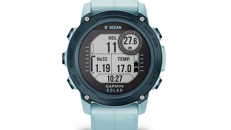 Garmin_Descent G1 Solar Ocean Edition (c) Garmin Deutschland GmbH