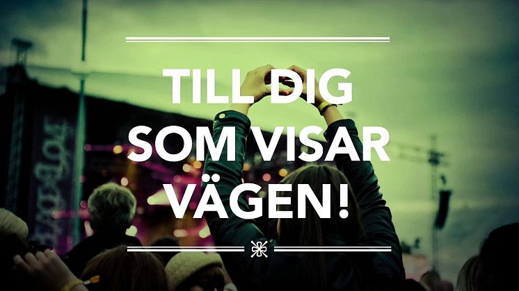 Tack till dig som vågar- vad vore vi utan dina drömmar?