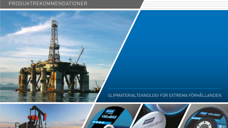 Nye skære- og slibeprodukter til olie- og gasindustrien - Brochure
