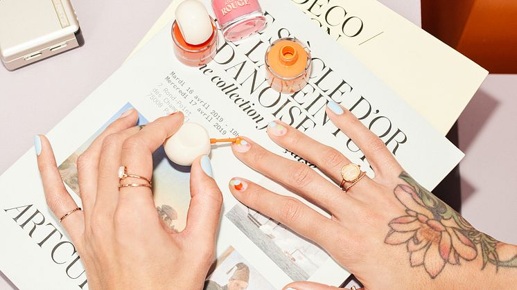 Stilsäkra nyheter från Atelier Rouge för nageldesign i oändliga kombinationer