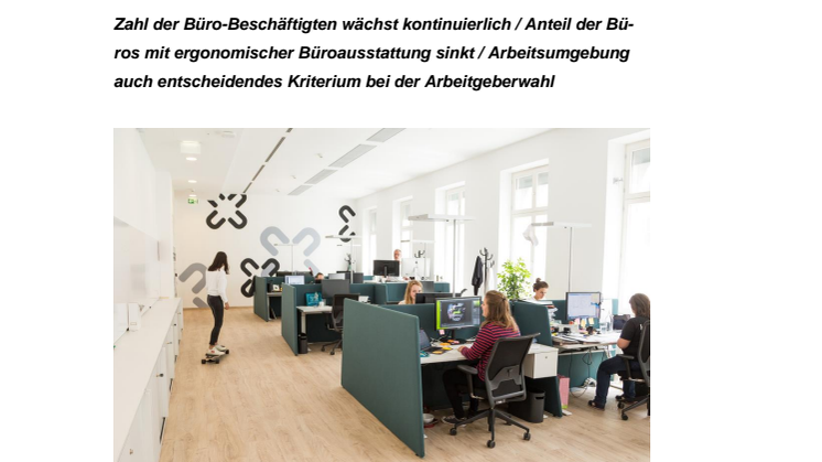 Tag der Rückengesundheit 2020: forsa-Studie zeigt Handlungsbedarf bei ergonomischer Büroeinrichtung