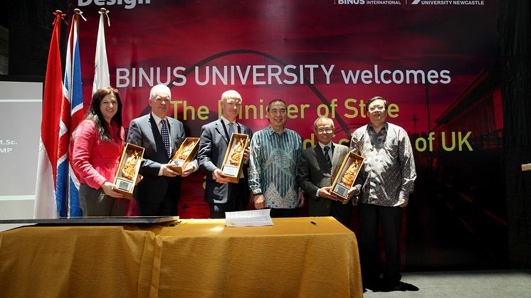 UK Minister welcomes Northumbria’s growing presence in Indonesia