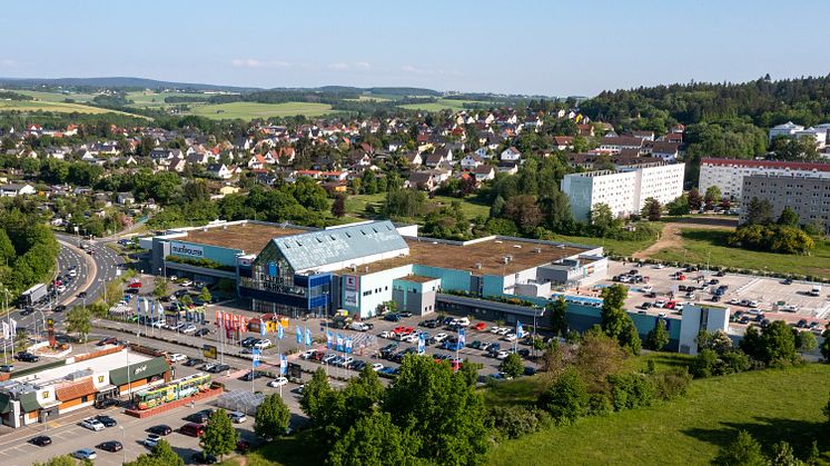 Luftaufnahme Elster Park Plauen