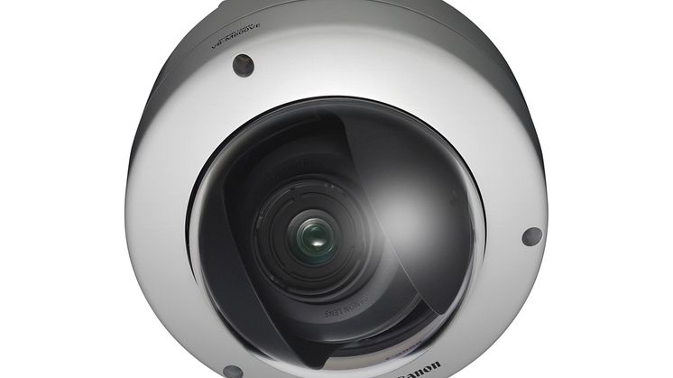 Canon lanserar 1,3 megapixels nätverkskameror och nya inspelningsprogram
