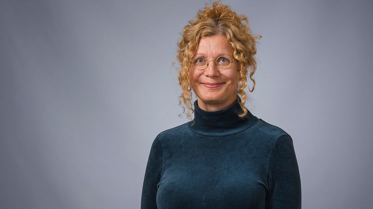   Erika Sturk, doktorand vid Institutionen för språkstudier. Foto: Hans Karlsson, Umu