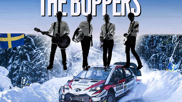 The Boppers spelar på Rally VM i Umeå.