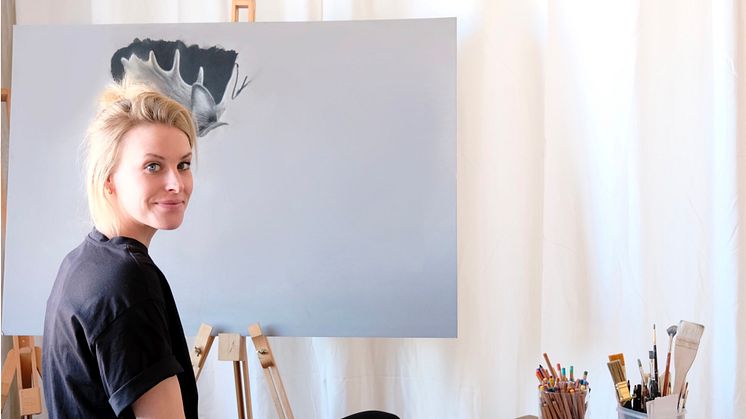 Konstnären Therese Åhlund vinner det internationella konstpriset -  Collectors Vision International Art Award