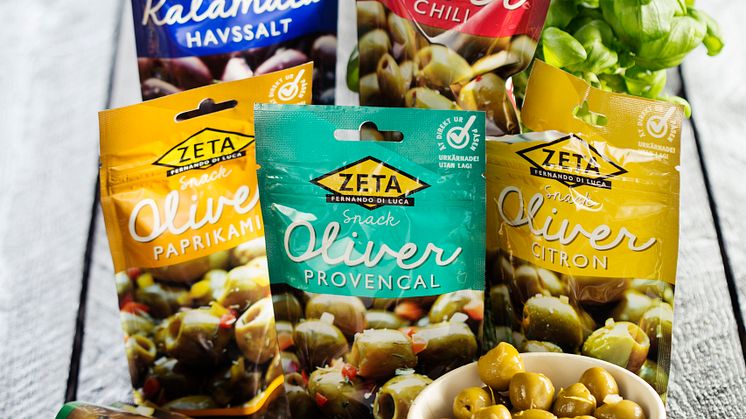 Snackoliver på språng!