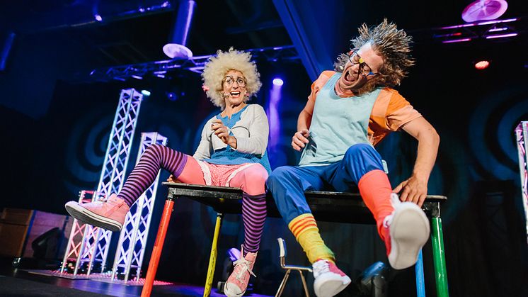 Det blir två föreställningar med Jecko & Jessie på Familjelördag 1 februari.