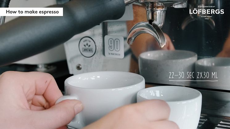 How to make an espresso