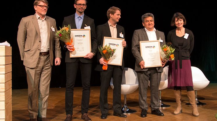 Pristagare Green Innovation Contest