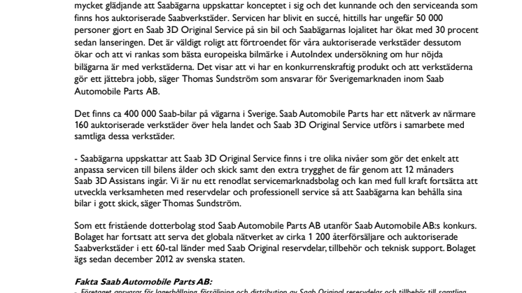 Saabverkstäder bäst bland europeiska bilmärken