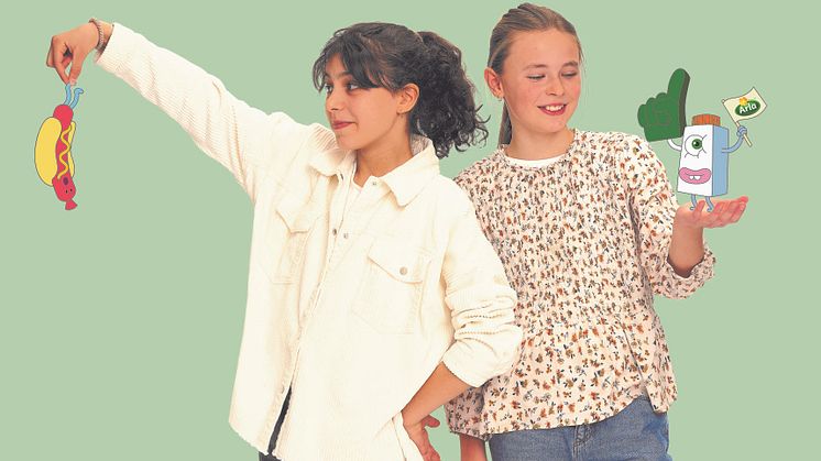 Ny kampagne i folkeskolens sundhedsuger: Nu skal 125.000 skoleelever selv få idéer, der skal få dem til at spise sundere og bevæge sig mere