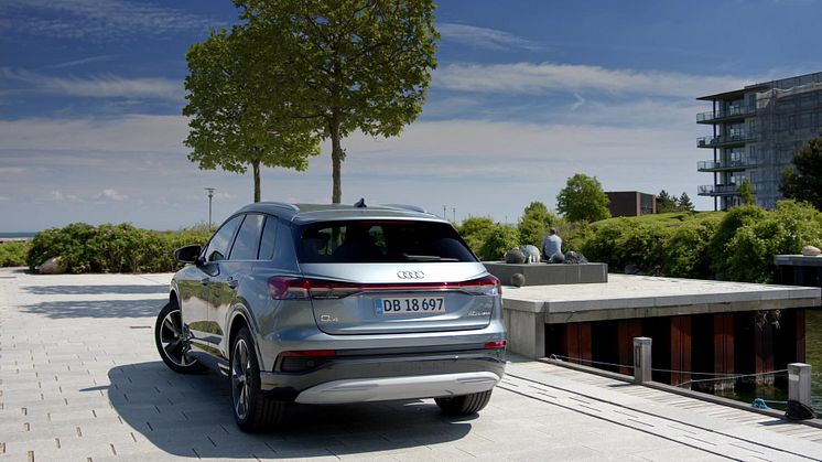 Audi Q4 e-tron - detaljer interiør (fotograf: Claus Møller)