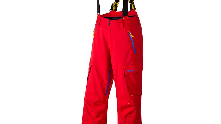 Stranda Dame: Red/Cobalt Blue