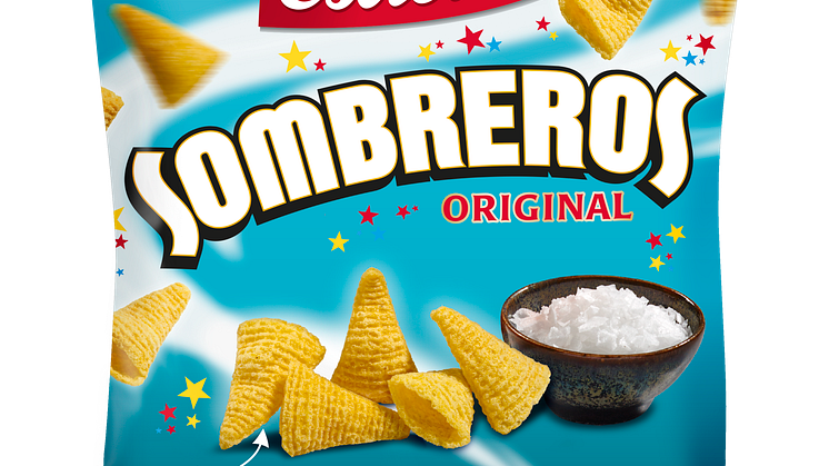 Estrella Sombreros Original finns på Matsmart då 5 gramm (ca 4-5 Sombreros) saknas per påse. 