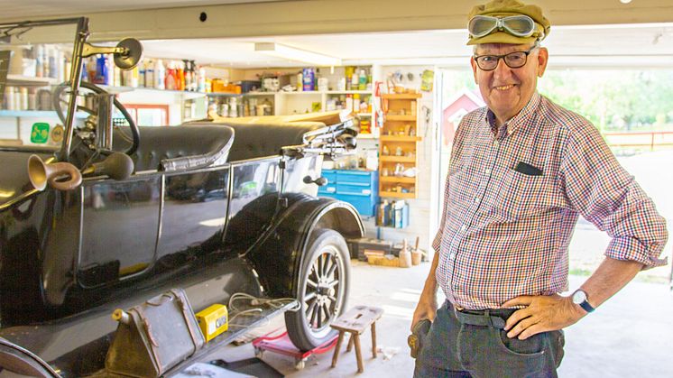 En T-ford från 1923 är en av rariteterna.