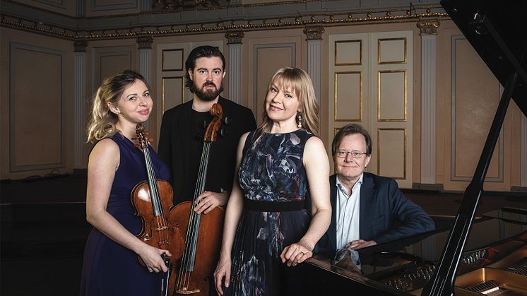 Christin Högnabba pianotrio. Foto: Olof Plym Forshell