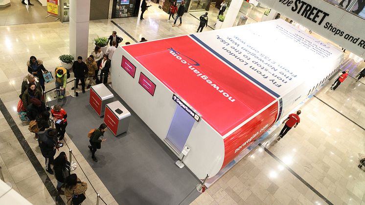 Norwegian launches virtual reality Boeing 787 Dreamliner flights at London pop-up