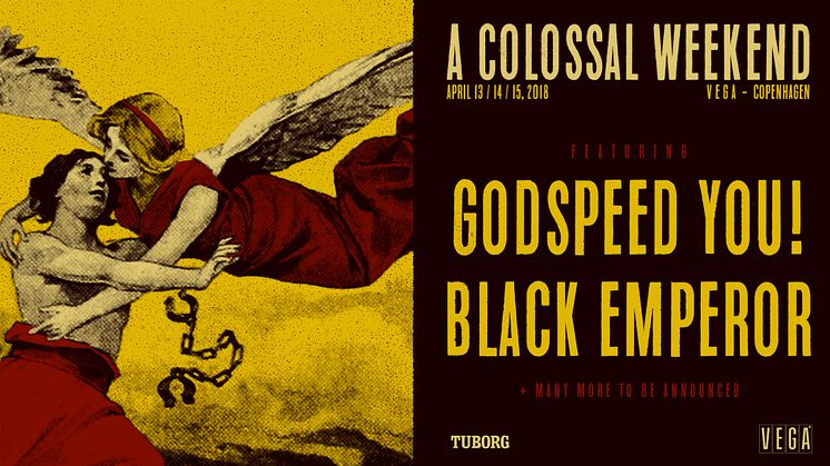 A Colossal Weekend udvider med en dag og er klar med første hovednavn: GY!BE