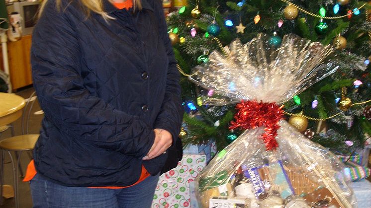 Helen and Hospice are hamper winners