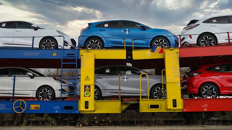 De Ziua Națională a României, primele unități Ford Puma produse la Craiova pleacă spre piețele europene