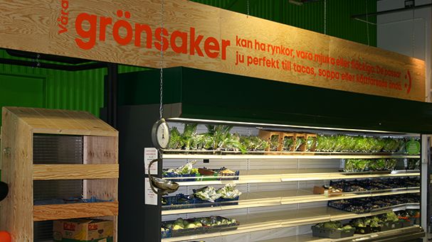 Från Matmissionens butik i Veddesta