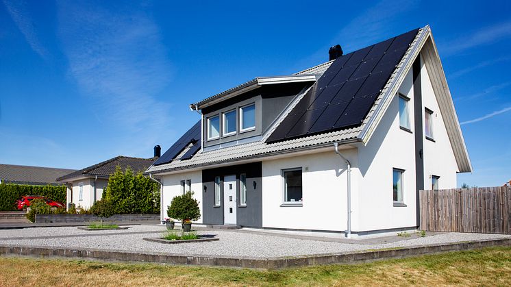 Goda exempel på solceller i Oxie, Malmö