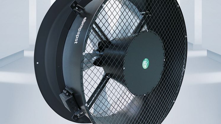 ebm-papst presenterar energieffektiva fläktar och motorer på Chillventa