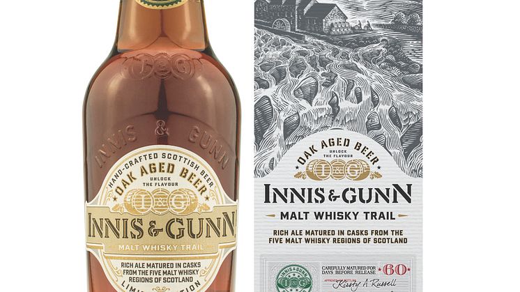 Upplev de fem whiskydistrikten med Innis & Gunn Whisky Trail