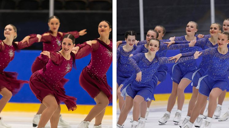 Denna helg avgörs Junior-VM i synkroniserad konståkning