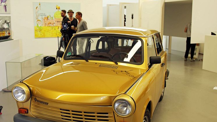 Udo Lindenberg - Zwischentöne: Ausstellung im Museum der bildenden Künste Leipzig - Lindenbergs goldener Trabant