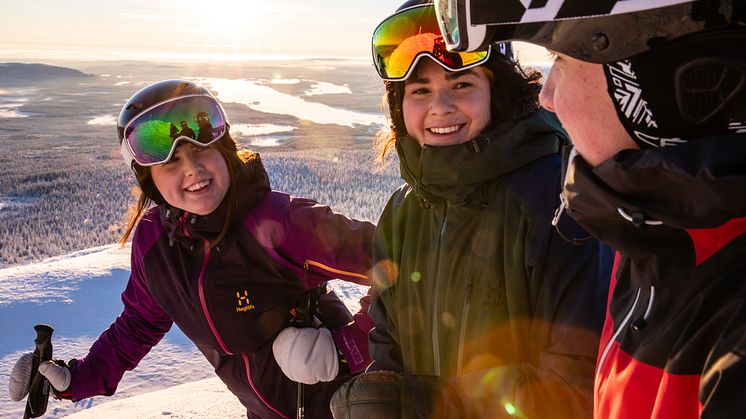 Skidåkning i Lofsdalen