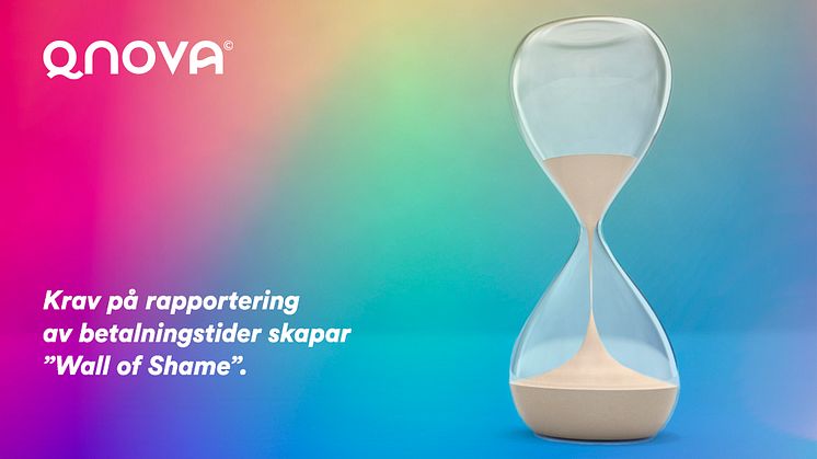Rapportering av betalningstid