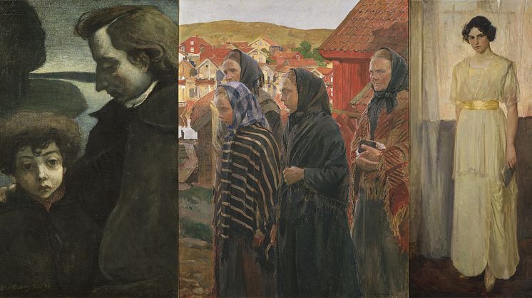 Olof Sager-Nelson, Carl Wilhelmson, Gerda Roosval-Kallstenius