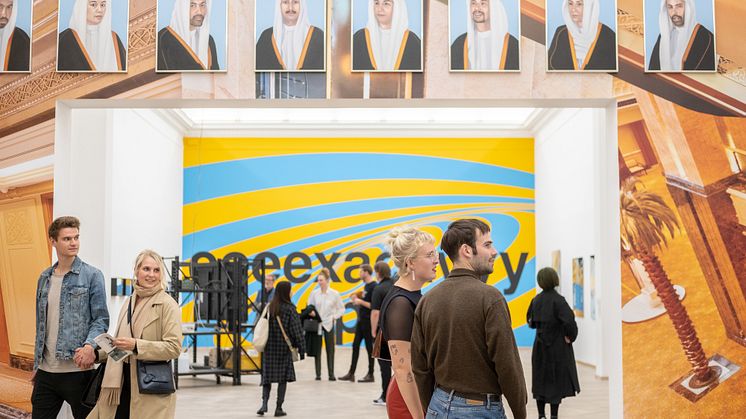 Installation view, Post-Capital