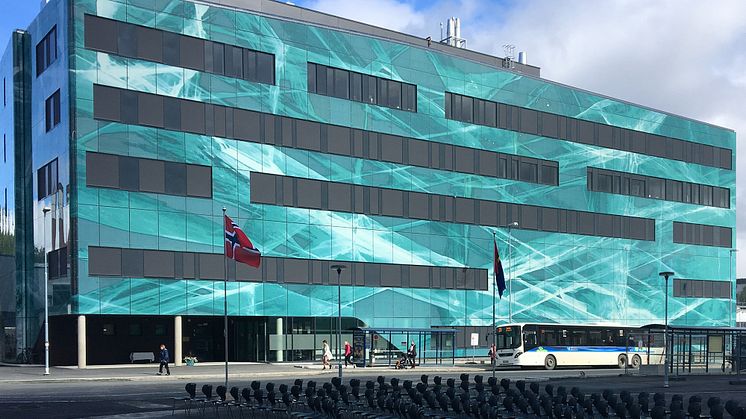 UNN PET senteret i Tromsø, tegnet av LINK arkitektur