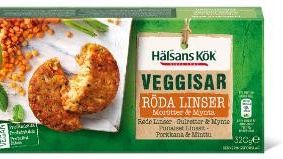 Veggisar röda linser