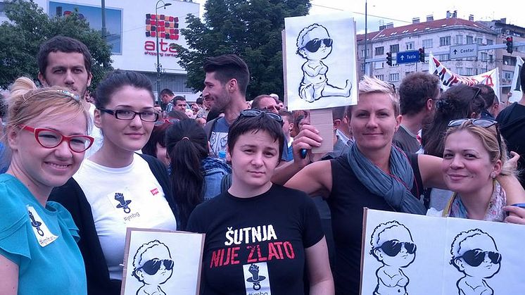 ”Babyrevolutionen” i Bosnien-Hercegovina inger hopp 