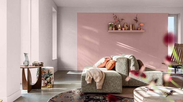 Nordsjö-Colour-Futures-Colour-of-the-Year-2024-A-Warm-Colour-Story -Livingroom